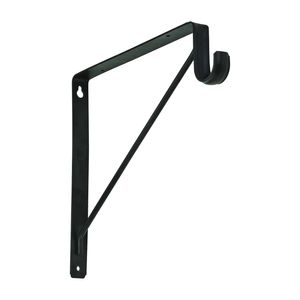 National Hardware Shelf and Rod Bracket, Oil-Rubbed Bronzeimage