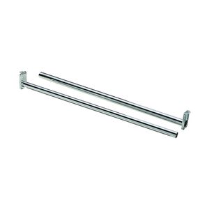 National Hardware 18 in. - 30 in. Bright Steel Closet Rodimage
