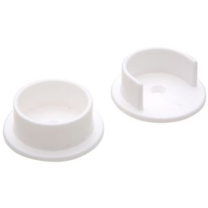National Hardware 1-3/8 in. White Pole Socket Setimage