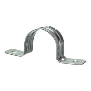 Halex 3/4 in. 2-Hole EMT Conduit Strap, 4-Packimage