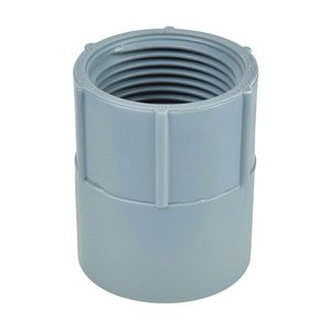 Carlon 1-1/2 in. Gray PVC Female Conduit Adapterimage
