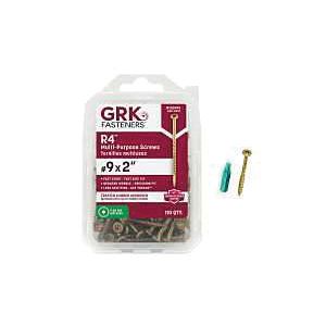 GRK Fasteners #9 x 2 in. R4 Multi-Purpose Screws, 110-Packimage