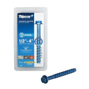 Tapcon 1/2 in. x 4 in. Concrete Screw Anchorimage