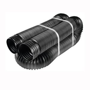 Amerimax 4 in. x 25 ft. Solid Flexible Drain Pipeimage