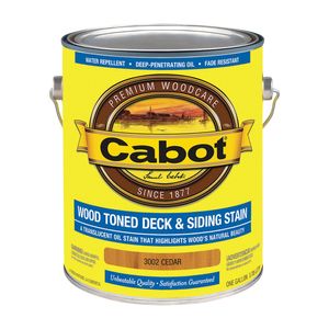 Cabot 1 gal. Cedar Exterior Wood Oil Finishimage