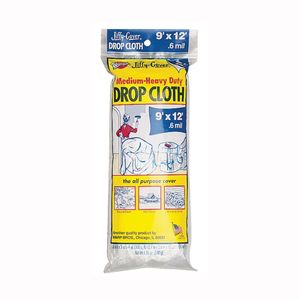 Warps 9 ft. x 12 ft. 0.6 mil Plastic Drop Clothimage
