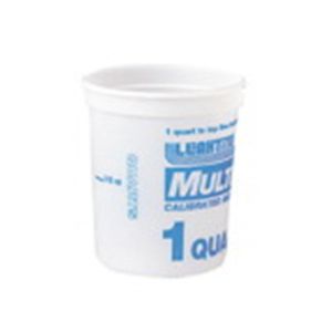 Leaktite 1 qt. Plastic Multi-Mix Containerimage