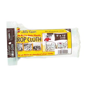 Warps 9 ft. x 12 ft. 2 mil Plastic Drop Clothimage