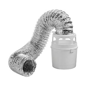 Lambro 4 in. x 5 ft. Indoor Dryer Lint Trap Kitimage