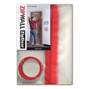 Zipwall 3 ft. x 7 ft. Dust Containment Door Kitimage