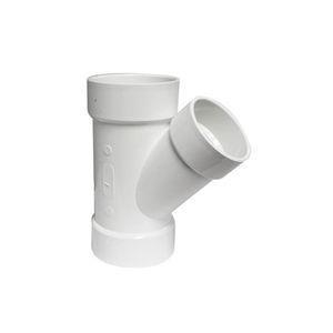 Ipex 4 in. x 4 in. x 3 in. PVC DWV Reducing Pipe Wyeimage