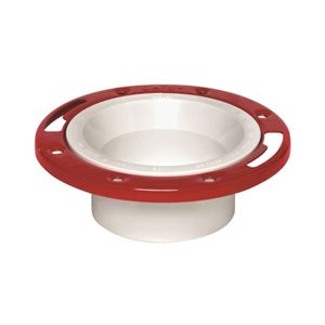 Oatey 3 in. x 4 in. PVC Closet Flange with Metal Ringimage