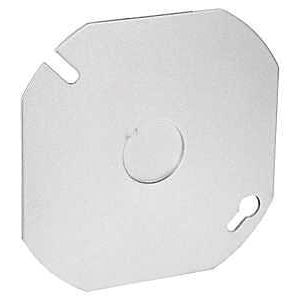 Southwire 3-1/2 in. Octagonal Box Cover with 1/2 in. Knockoutimage