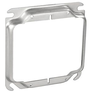 Southwire 4 in. x 1/2 in. 2-Gang Square Raised Device Ringimage