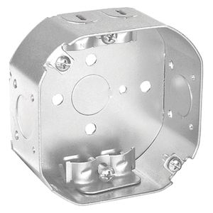 Southwire 3-1/2 in. x 1-1/2 in. Octagon Box with NM Clampimage