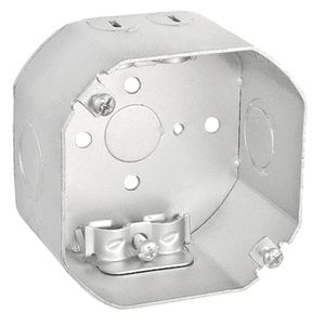 Southwire 4 in. x 2-1/8 in. Octagon Box with Non-Metallic Cable Clampimage