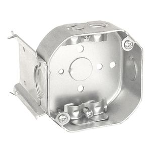 Southwire 4 in. x 1-1/2 in. Octagon Box with J-Bracketimage