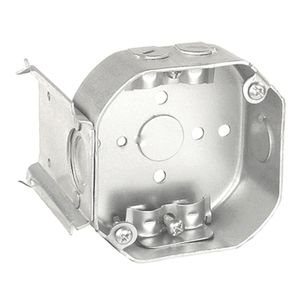 Southwire 4 in. x 2-1/8 in. Octagon Bracketed Boximage