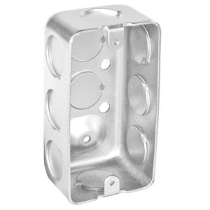 Southwire 4 in. x 2 in. x 1-1/2 in. Galvanized Steel Handy Boximage