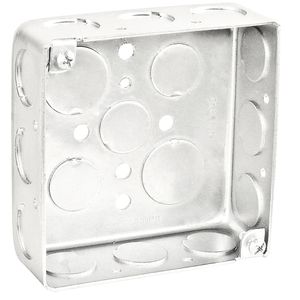 Southwire 4 in. x 1-1/2 in. Drawn Square Junction Boximage
