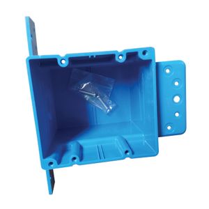 Carlon 2-Gang 4 Square PVC ENT Outlet Boximage