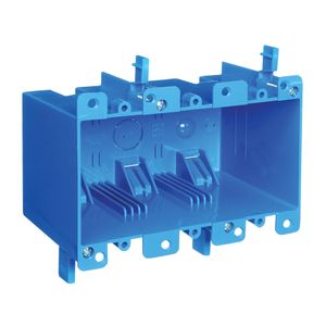 Carlon 3-Gang 55 cu. in. PVC Old Work Outlet Boximage