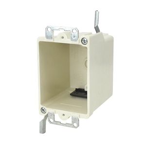 Allied Moulded Products 1-Gang Fiberglass Old Work Switch Box with Earsimage