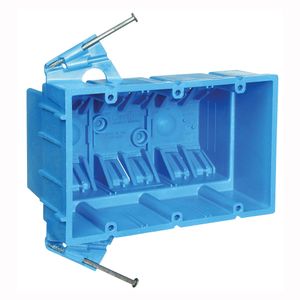 Carlon 3-Gang 53 cu. in. PVC New Work Outlet Boximage