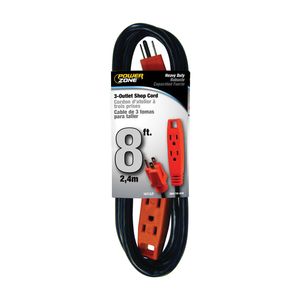 PowerZone 8 ft. 14/3 Gauge Shop Extension Cordimage
