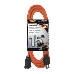 PowerZone 15 ft. 16/3 Outdoor Extension Cordimage