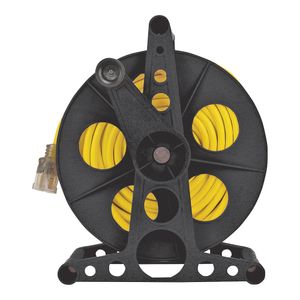 PowerZone Plastic Cord Storage Reel with Standimage