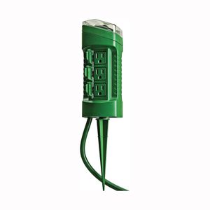 Woods 6-Outlet Yard Stake Timer with 6 ft. Cordimage