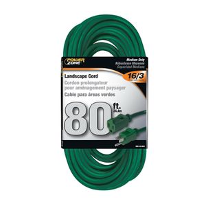 PowerZone 80 ft. 16/3 Outdoor Landscape Extension Cordimage