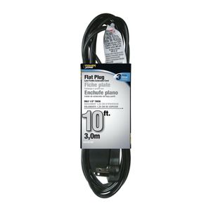 PowerZone 10 ft. 16/3 3-Outlet Flat Plug Extension Cordimage