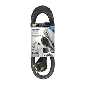 PowerZone 4 ft. Power Supply Dryer Cordimage