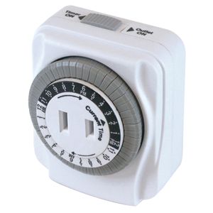 PowerZone 24-Hour 1-Outlet Pass-Through Electromechanical Timerimage