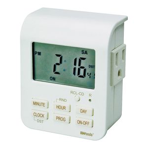 Woods 3-Outlet Indoor Digital Timerimage