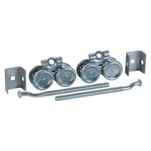 National Hardware 9 in. 450 lb. Zinc Barn Door Box Rail Hangerimage