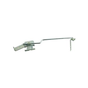 National Hardware Center Barn Door Latch, Steel, Zincimage