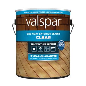 Valspar 1 gal. Clear Exterior Sealerimage