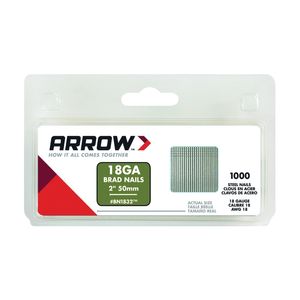 Arrow 2 in. 18 Gauge Brown Brad Nails, 1,000-Packimage