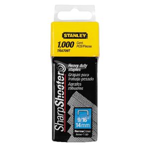 Stanley 9/16 in. Heavy-Duty Narrow Crown Staples, 1,000-Packimage