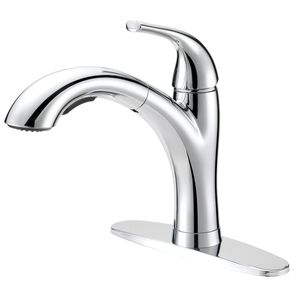 Boston Harbor Chrome Pull-Out Kitchen Faucetimage