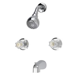 Boston Harbor 2-Handle Chrome Tub and Shower Faucetimage