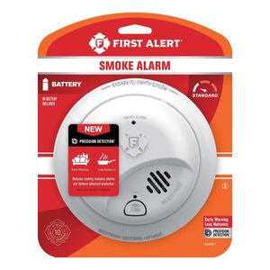 First Alert 9V Battery-Operated Smoke Alarmimage