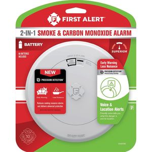 First Alert 2-in-1 Smoke and Carbon Monoxide Alarmimage