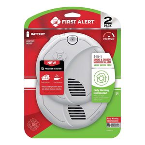 First Alert Interconnect Smoke and Carbon Monoxide Alarmimage