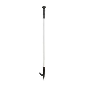 Simple Spaces 27 in. Black Iron Fireplace Pokerimage