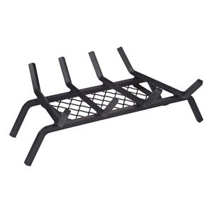 Simple Spaces 18 in. Fireplace Grate with Ember Retainerimage