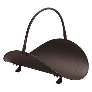 Simple Spaces 19 in. Black Metal Firewood Holderimage
